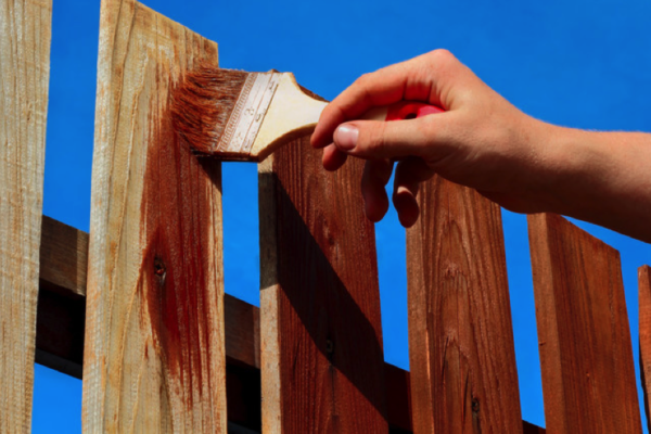 fence painting